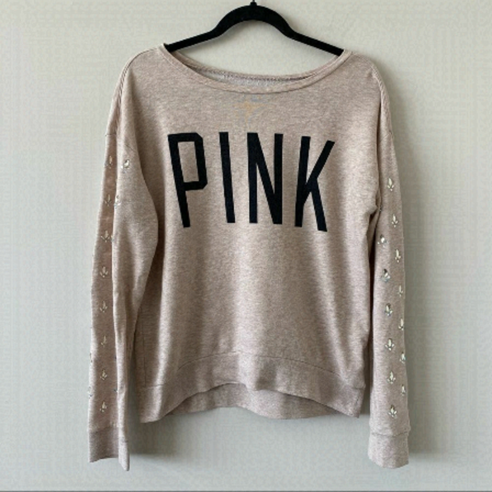 Jewelled Sleeve Lounge Pullover